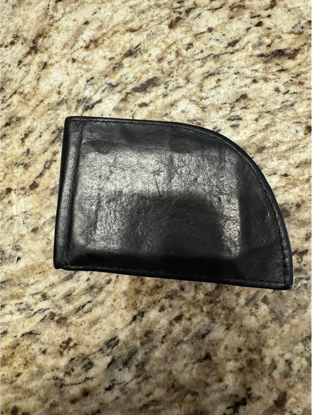 ROGUE RFID LEATHER WALLET Black Bi-Fold Front Pocket ID Credit Card Money Holder